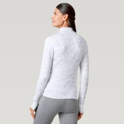 Women's FreeCycle® Cloud Knit Base Layer Top -Refined Fashion 14 ALAF2803 Silver Fair Isle 2208 FW 054
