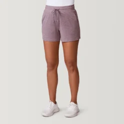 Women's Cloud Knit Shorts -Refined Fashion 14ALAS3657TAUPECHILL 2212 SS23 003