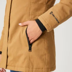 Women's Vanguard II Parka Jacket -Refined Fashion 331 LOF82442 DULL GOLD 3005