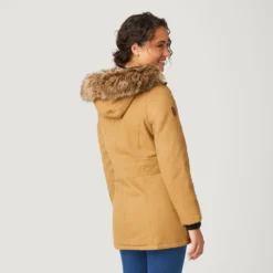 Women's Vanguard II Parka Jacket -Refined Fashion 331 LOF82442 DULL GOLD 3067