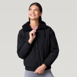 Women's Sierra Butter Pile® Reversible Jacket -Refined Fashion 362 LOF2560 Black 2208 FW 022