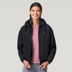 Women's Sierra Butter Pile® Reversible Jacket -Refined Fashion 362 LOF2560 Black 2208 FW 032
