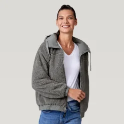 Women's Sierra Butter Pile® Reversible Jacket -Refined Fashion 362 LOF2560 Olive Vine 2208 FW 086