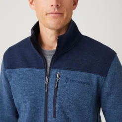Men's Frore II Sweater Fleece Jacket -Refined Fashion 392 MOF2817 COOL BLUE TXT 1083