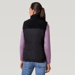 Women's Lansby Stratus Lite Reversible Vest -Refined Fashion 462 LOF2602R Black 2208 FW 024