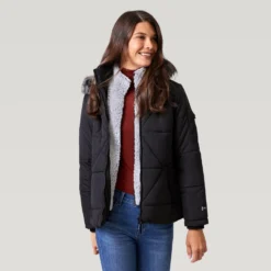 Women's Stratus Lite Parka Jacket -Refined Fashion 462 LOF2712 Black 2208 FW 135