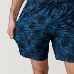 Men's Tropical Camo Swim Short -Refined Fashion 488MSS35011621DARKNAVY 2212 FW 016