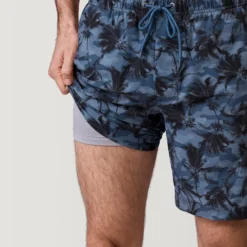 Men's Tropical Camo Swim Short -Refined Fashion 488MSS35011621STORMYWEATHER 2212 FW 021