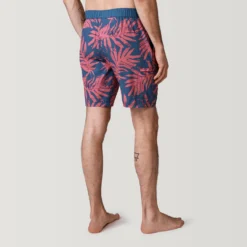 Men's Palm Block Cargo Surf Swim Short -Refined Fashion 488MSS35031623CORALSAND 2212 SS23 009