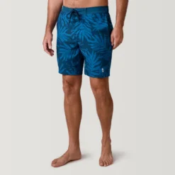 Men's Palm Block Cargo Surf Swim Short -Refined Fashion 488MSS3503DARKNAVY 2302 SS23 008