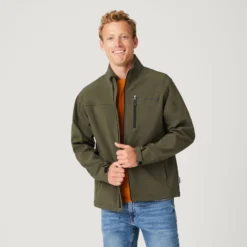Men's Journeyman Flex Super Softshell® Jacket 27 Men's Journeyman Flex Super Softshell® Jacket -Refined Fashion 496 MOF2106 DARK OLIVE 1885 982747c0 eece 4c67 af3e d91dbffb0876