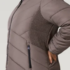 Women's Plus Size Brisk II Parka Jacket -Refined Fashion 512 LOF2705X Fossil 2208 FW 048