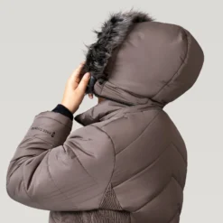 Women's Plus Size Brisk II Parka Jacket -Refined Fashion 512 LOF2705X Fossil 2208 FW 050