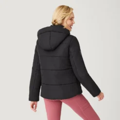 Women's FreeCycle® Lansby Puffer Jacket -Refined Fashion 513 LOF2702 BLACK 2725