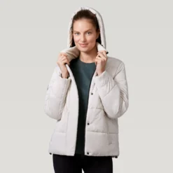 Women's FreeCycle® Lansby Puffer Jacket -Refined Fashion 513 LOF2702 Oat 2208 FW 021