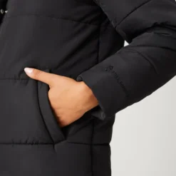 Women's FreeCycle® Lansby Long Puffer Jacket -Refined Fashion 513 LOF2703 BLACK 2502