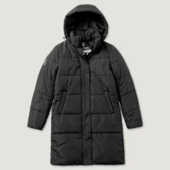 Women's FreeCycle® Lansby Long Puffer Jacket -Refined Fashion 513 LOF2703 BLACK DT 595