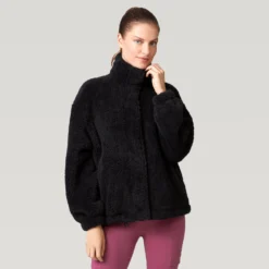 Women's FreeCycle® Dimi Sierra Butter Pile® Jacket -Refined Fashion 519 LOF2830 Black 2208 FW 015