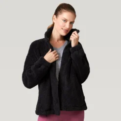 Women's FreeCycle® Dimi Sierra Butter Pile® Jacket -Refined Fashion 519 LOF2830 Black 2208 FW 029