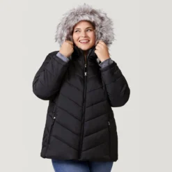 Women's Plus Size Unstoppable II Poly Air Touch Jacket 20 Women's Plus Size Unstoppable II Poly Air Touch Jacket -Refined Fashion 52 LOF77252X Black 2208 FW 018 017ae5ec 169d 497a be91 7d2badeca5e6