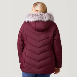 Women's Plus Size Unstoppable II Poly Air Touch Jacket 26 Women's Plus Size Unstoppable II Poly Air Touch Jacket -Refined Fashion 52 LOF77252X Brick Red 2208 FW 018