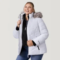 Women's Plus Size Unstoppable II Poly Air Touch Jacket 30 Women's Plus Size Unstoppable II Poly Air Touch Jacket -Refined Fashion 52 LOF77252X White 2208 FW 029 4c2ac951 3678 4d21 9504 f6d05164eec1