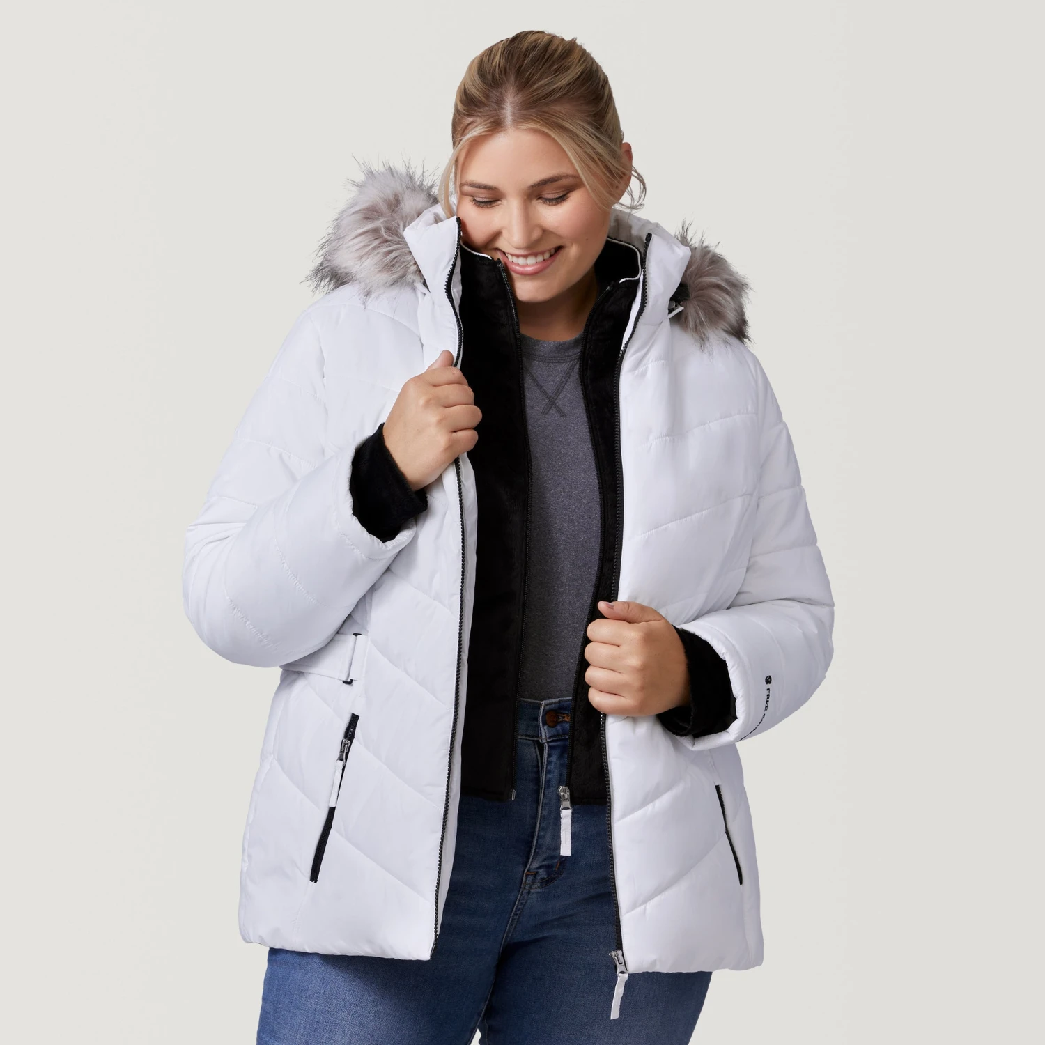 Women's Plus Size Unstoppable II Poly Air Touch Jacket 15 Women's Plus Size Unstoppable II Poly Air Touch Jacket - Image 15