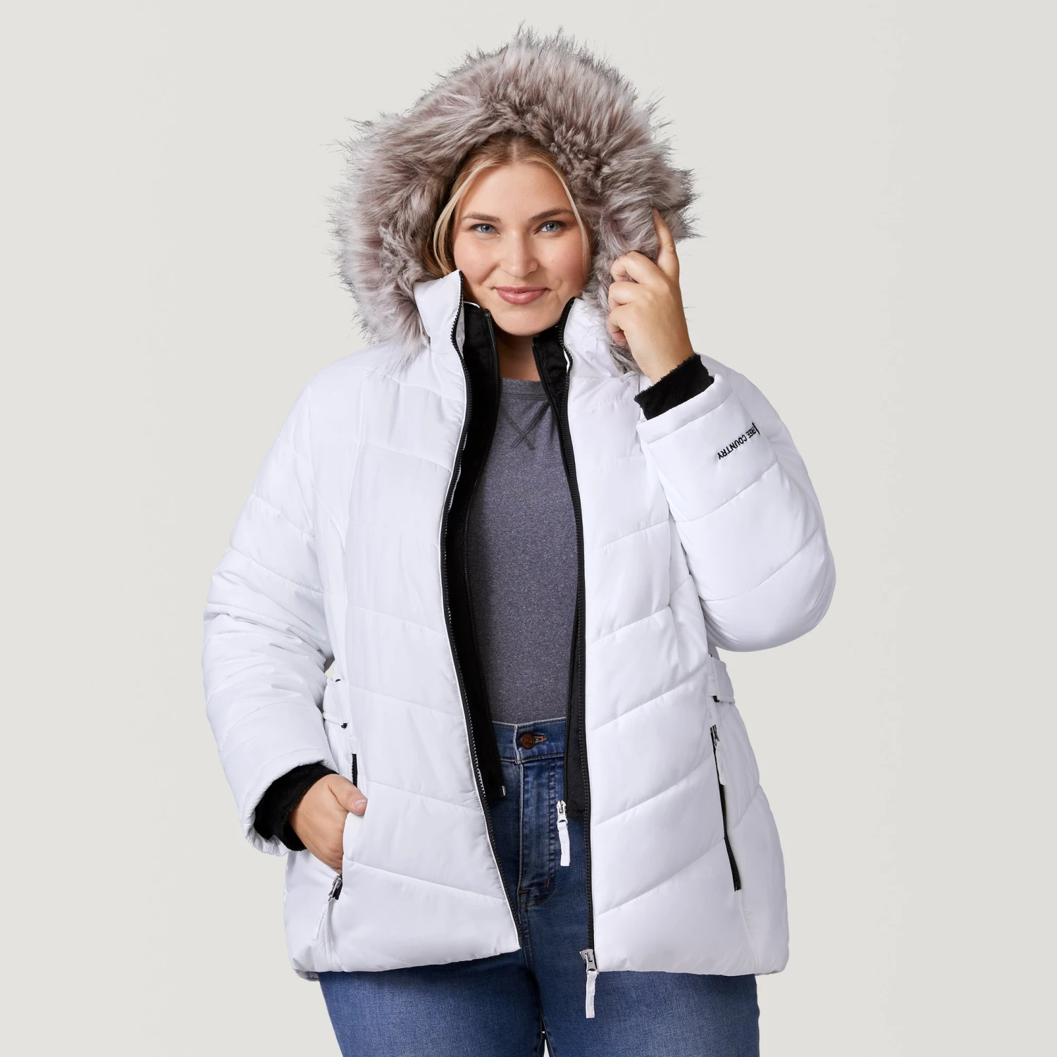 Women's Plus Size Unstoppable II Poly Air Touch Jacket 16 Women's Plus Size Unstoppable II Poly Air Touch Jacket - Image 16
