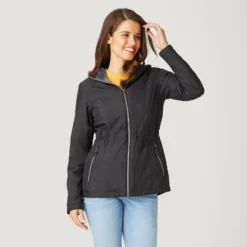 Women's Planetary Windshear Jacket -Refined Fashion 52 LOF92102 BLACK 2616