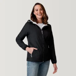 Women's Windshear Jacket -Refined Fashion 52LOS3201BLACK 2302 SS23 003