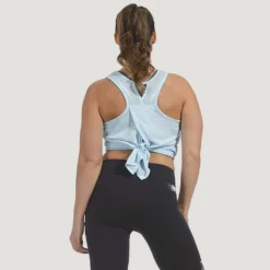 Women's Plus Size B Tied Up Tank -Refined Fashion 7KL7A250X ICE TURQ 001