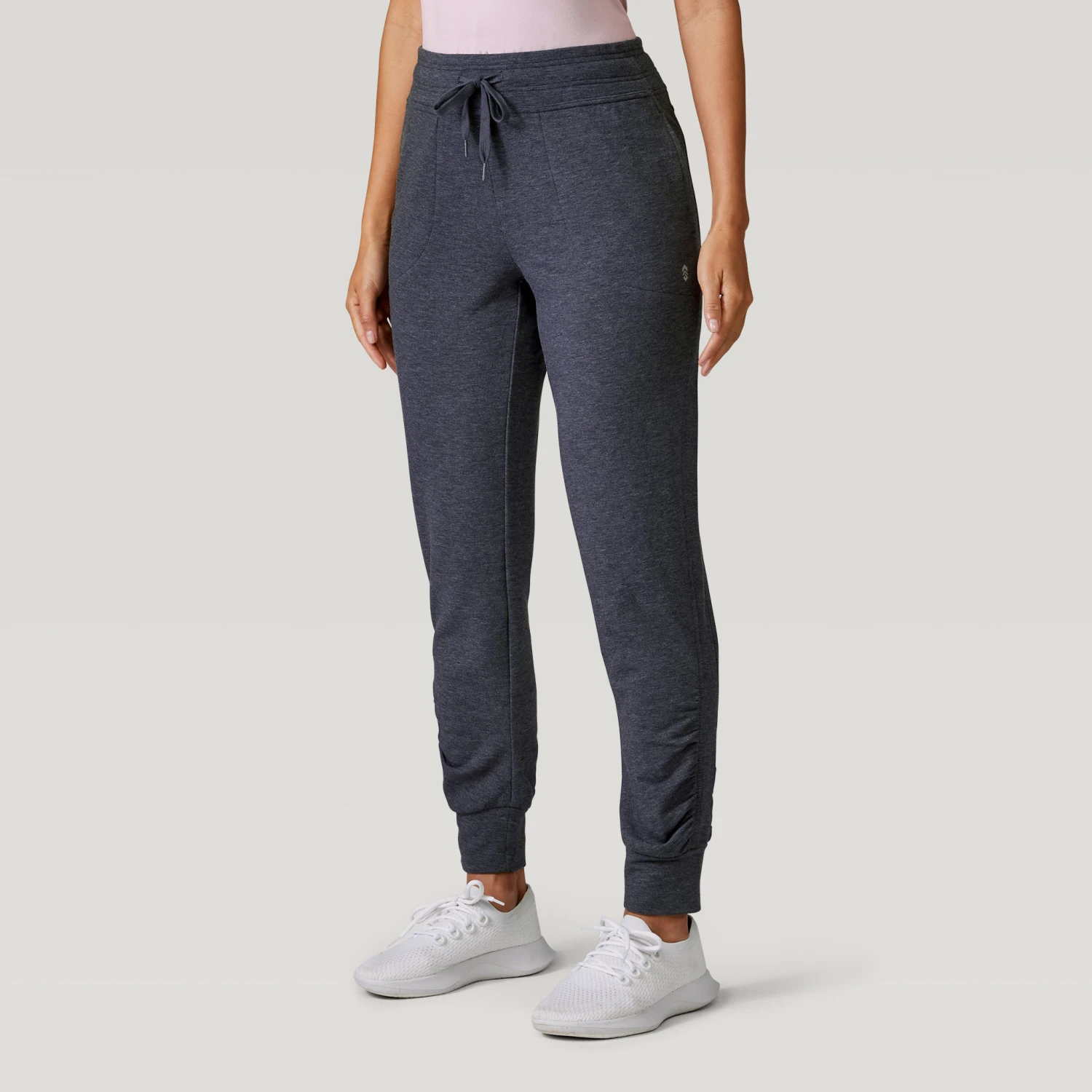 Women's Luxe Fleece Ruched Jogger 3 Women's Luxe Fleece Ruched Jogger - Image 3