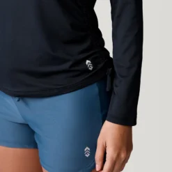 Women's UPF Long Sleeve Sunshirt -Refined Fashion SCLSS3813BLACK 2212 SS23 087