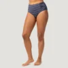 Women's Popcorn Stripe High-Waisted Brief
