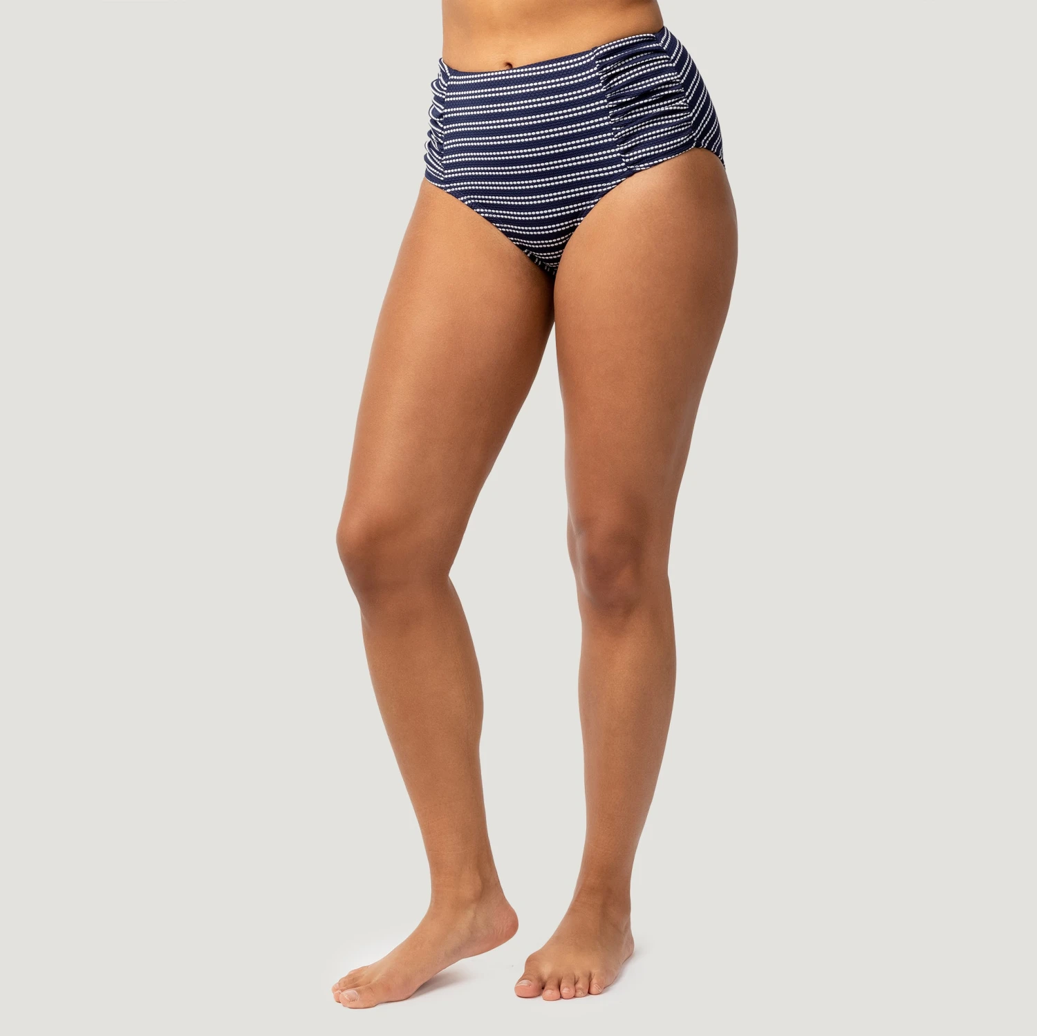 Women's Popcorn Stripe High-Waisted Brief 1 Women's Popcorn Stripe High-Waisted Brief