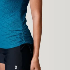 Women's Double Strap Keyhole Tankini Top -Refined Fashion SHRLSS3105LAGOON 2212 SS23 039