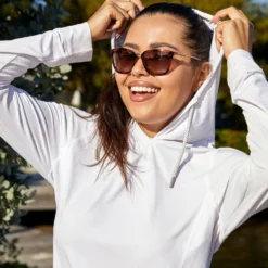 Women's Hooded Pullover UPF Sunshirt -Refined Fashion SPLSS3819 A039 007 scaled