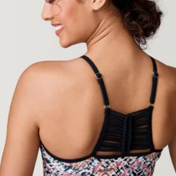 Women's Island Vibe High Neck Macrame Back Tankini Top -Refined Fashion SRLSS3102COPPER170 2212 SS23 035