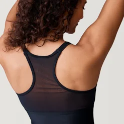 Women's Island Vibe Mesh Zip Up Racerback Tankini Top 7 Women's Island Vibe Mesh Zip Up Racerback Tankini Top -Refined Fashion SRLSS3125 BLACK 170 SRLSS3503 BLACK 2212 SS23 052