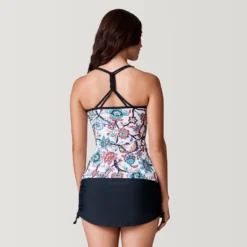 Women's Macreme Back Tankini Top -Refined Fashion SRLSS3169LAGOON144 2212 SS23 029