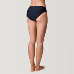 Women's Side Ruched Bikini Bottom -Refined Fashion SRLSS3312BLACK 2212 SS23 013