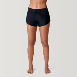 Women's Drawstring Swim Boy Short