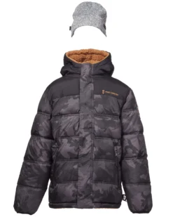 Toddler Boys' Protean Reversible Puffer Jacket With Hat