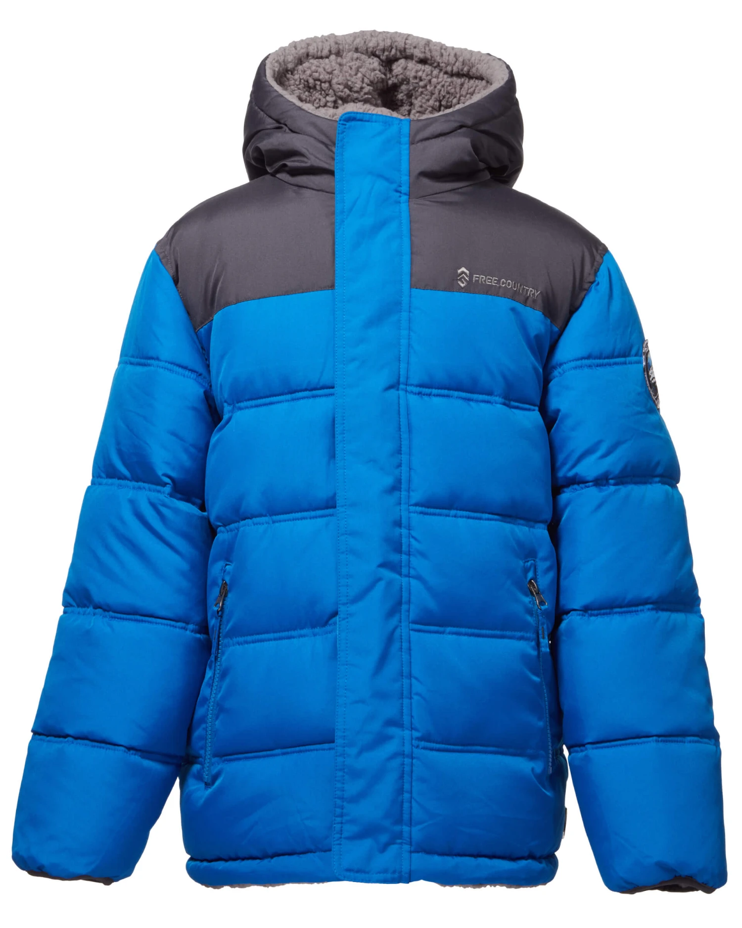 Toddler Boys' Protean Reversible Puffer Jacket With Hat 3 Toddler Boys' Protean Reversible Puffer Jacket With Hat - Image 3