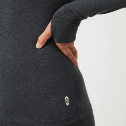 Women's Microtech Heat Base Layer Top 2-Pack -Refined Fashion womens microtech heat base layer top 2 pack charcoal 3