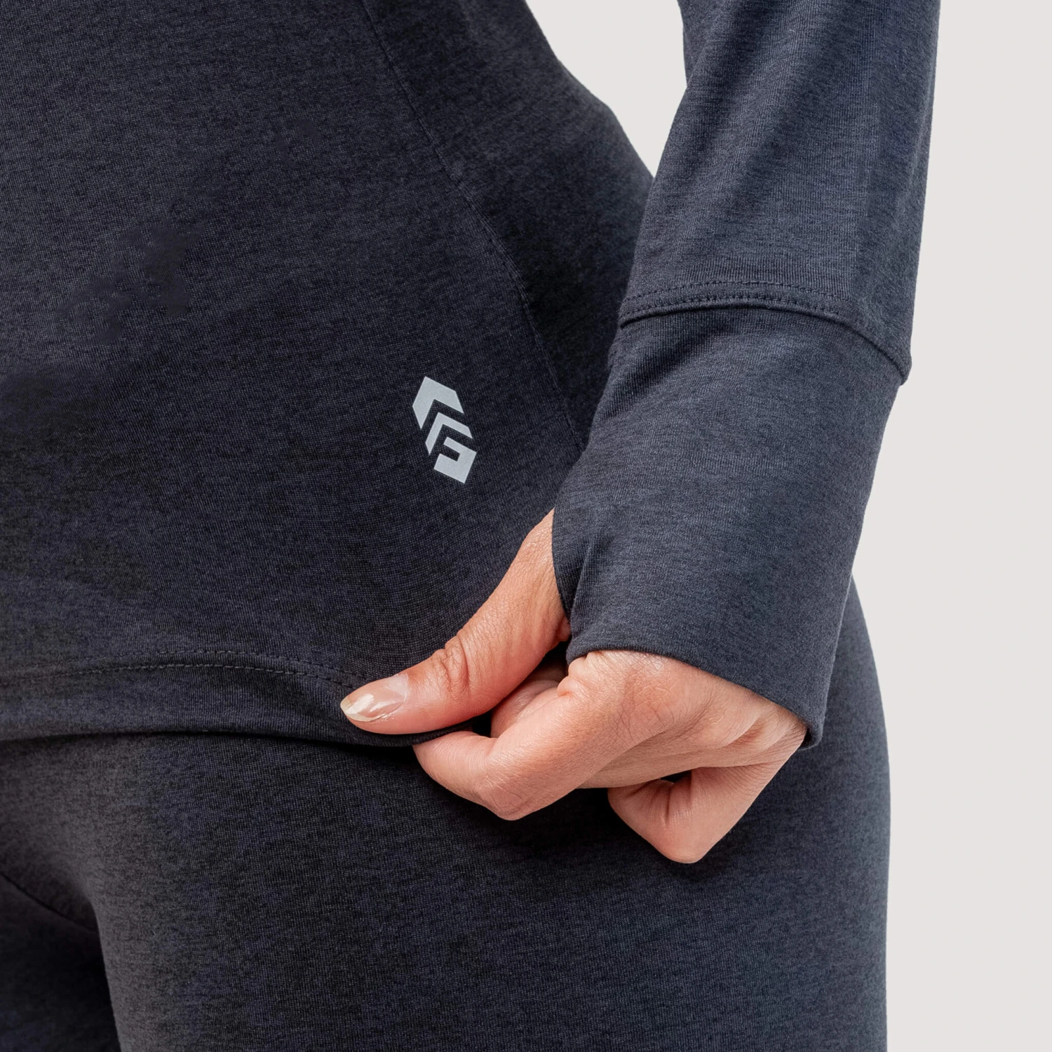 Women's Midweight Sueded Base Layer Top 4 Women's Midweight Sueded Base Layer Top - Image 4