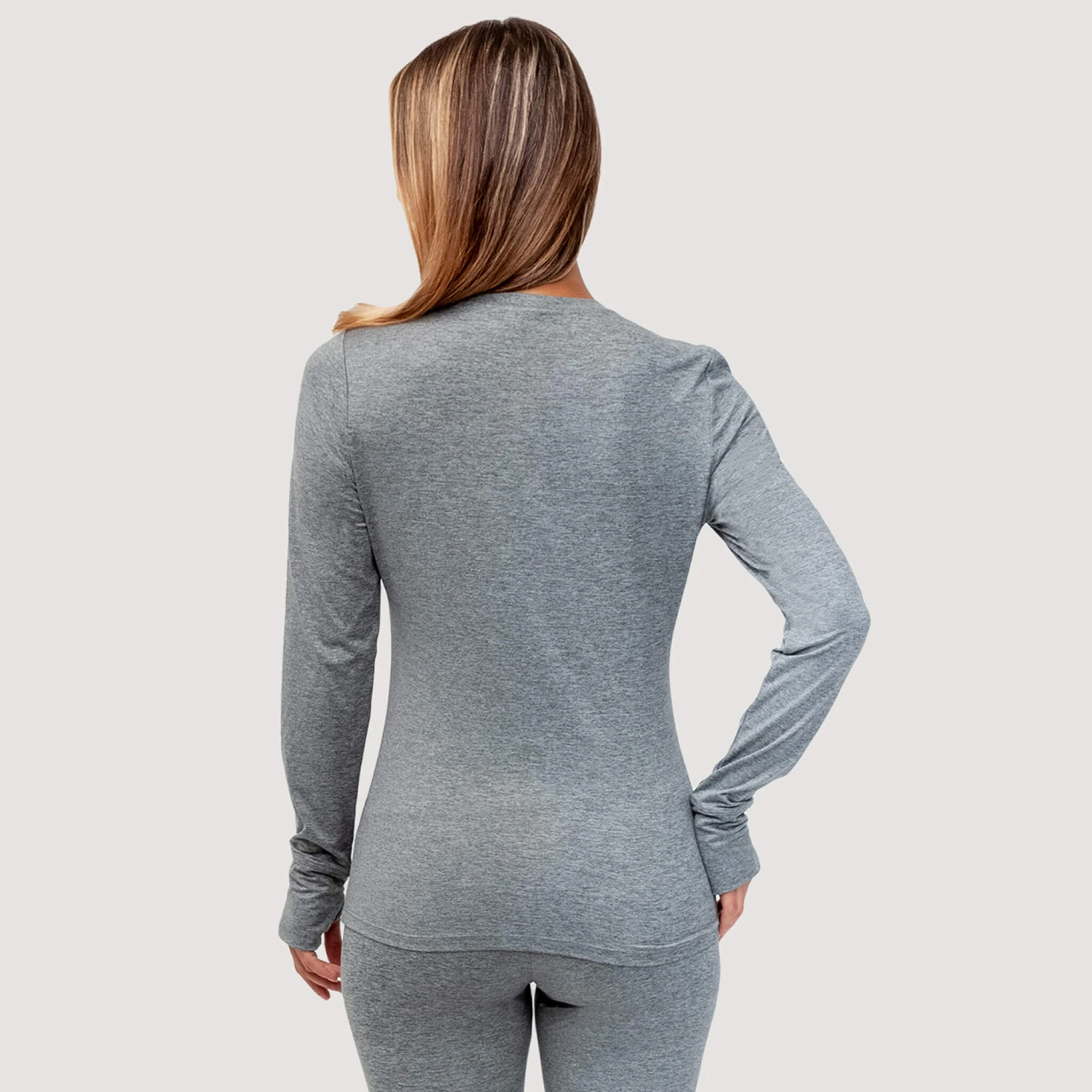 Women's Midweight Sueded Base Layer Top 6 Women's Midweight Sueded Base Layer Top - Image 6