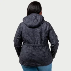 Women's Plus Size Aeris Super Softshell® Jacket -Refined Fashion womens plus size aeris super softshell jacket striation black 2