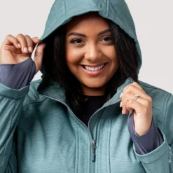 Women's Plus Size Freeform II Super Softshell® Jacket -Refined Fashion womens plus size freeform ii super softshell jacket olive 3